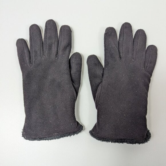 isotoner womens Stretch Fleece Gloves With Microluxe Lining and Smart Touch Tech - Picture 1 of 6